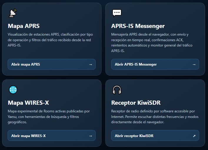 Nuevos Servicios APRS en Chile