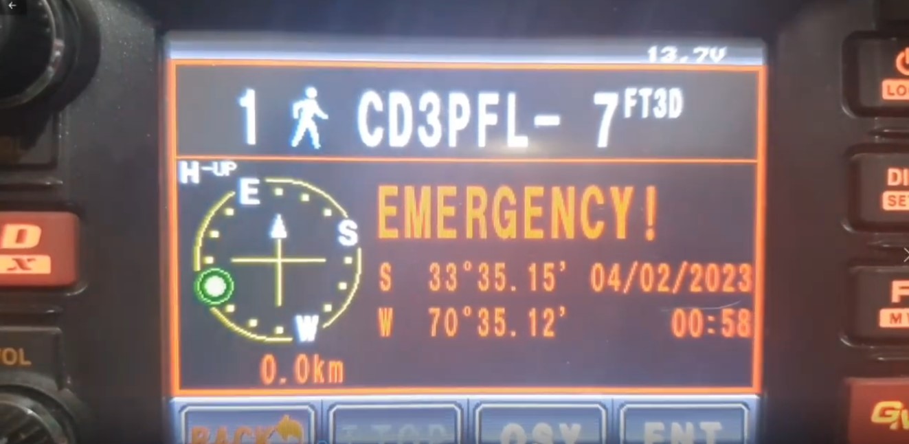 Sistema de monitoreo estados de emergencias APRS